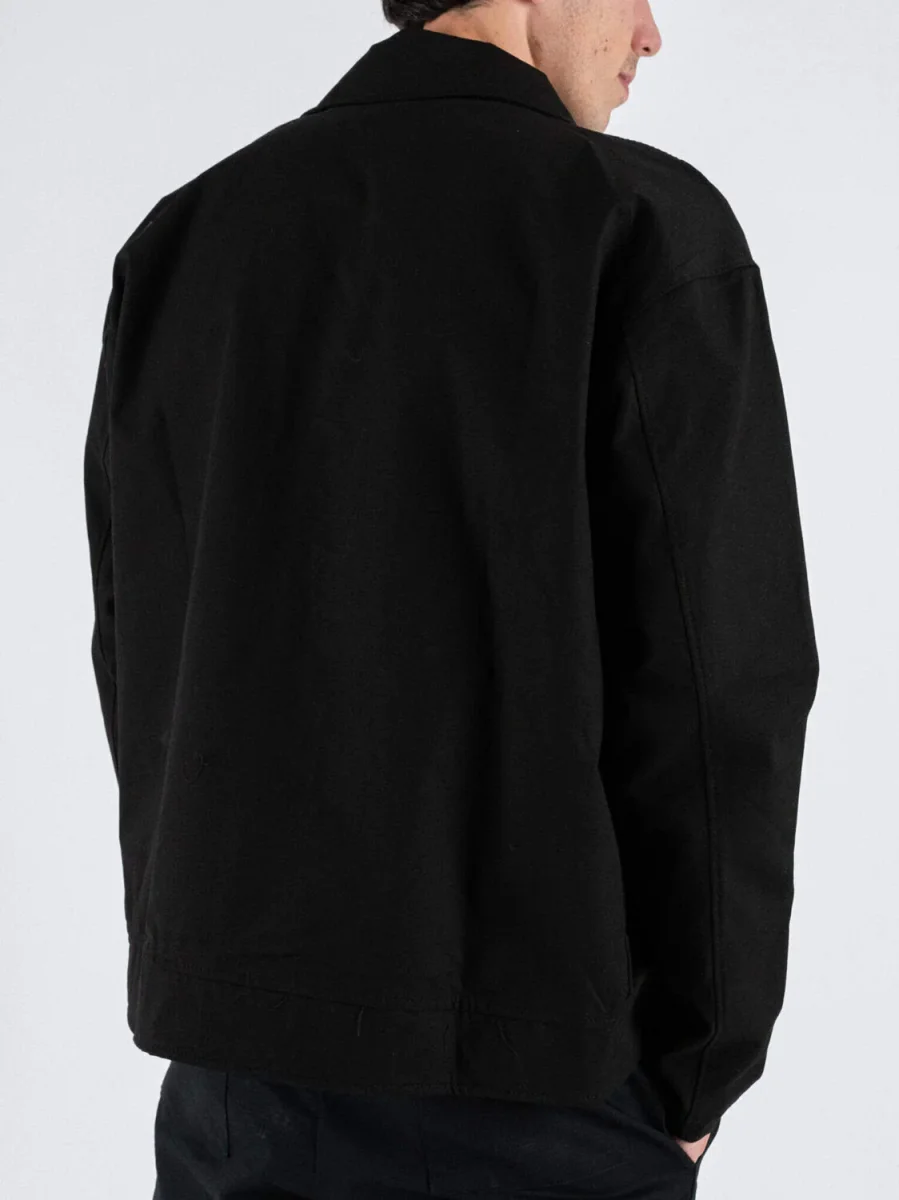 Giubbino In Gabardine Maxi Stampa Uomo - immagine 3