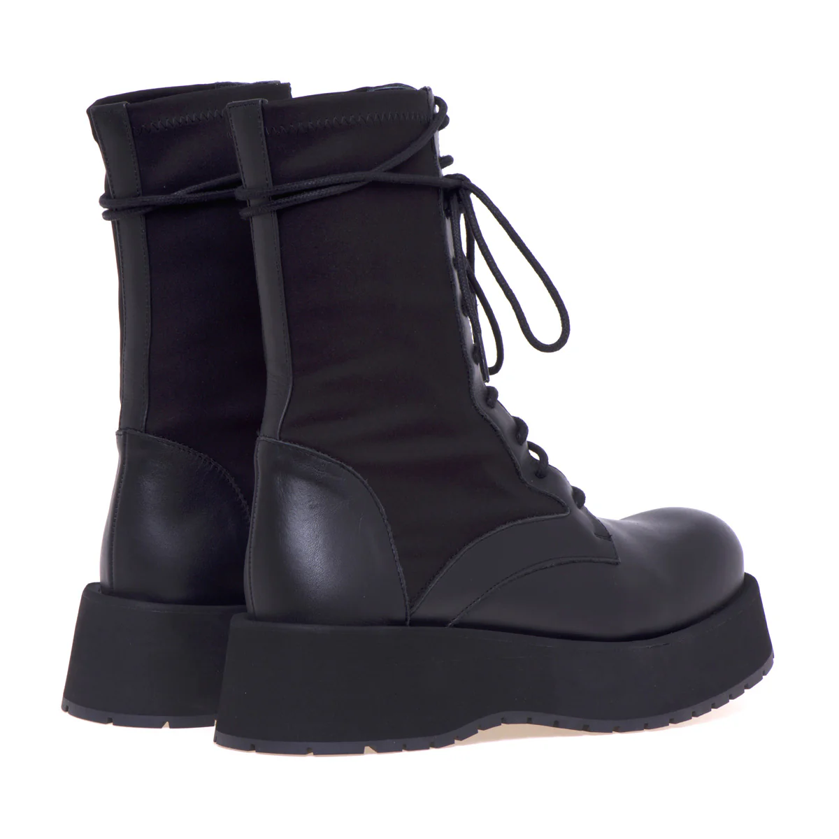 Anfibio Paloma Barcelò in pelle e tessuto stretch - immagine 4