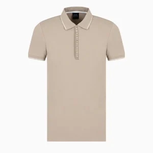 Polo Logo Verticale Su Zip Uomo