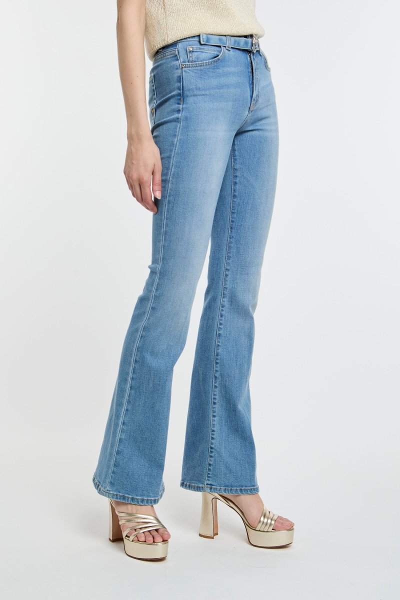 Jeans a zampa Pinko in denim stretch - immagine 3