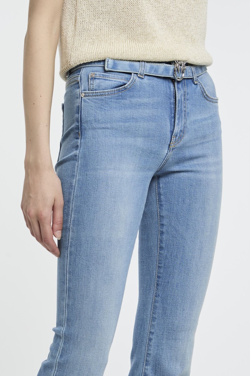Jeans a zampa Pinko in denim stretch - immagine 5