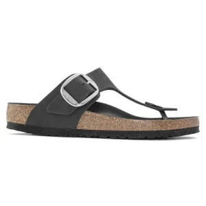 Ciabatta infradito Birkenstick Gizeh Big Buckle in pelle oliata