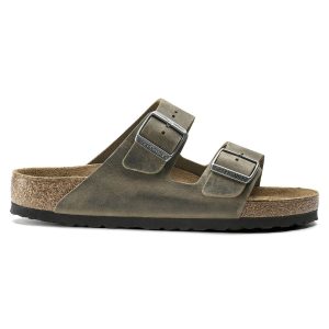 Ciabatta Birkenstock Arizona in pelle oliata