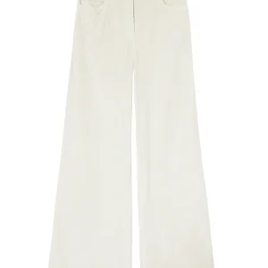 Pantalone a palazzo Pinko in velluto con coste sottili