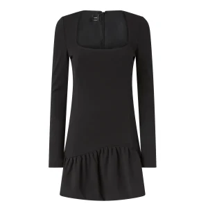 Mini abito Pinko con scollo squadrato