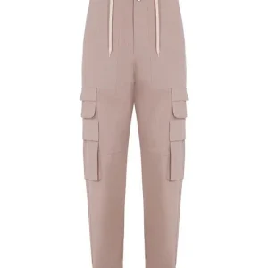 Pantalone In Gabardine Con Tasconi Uomo