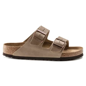 Ciabatta Birkenstock Arizona in pelle oliata e plantare morbido