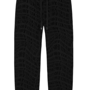 Pantalone Allover Floccato Uomo