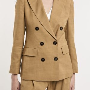 Marella, blazer doppio petto Fiordo in viscosa