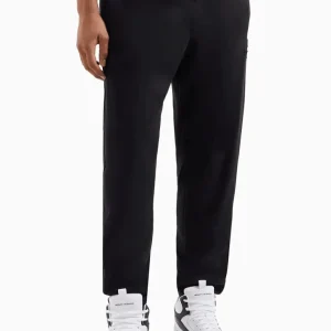 Pantalone Felpa Logo Banda Lat. Uomo