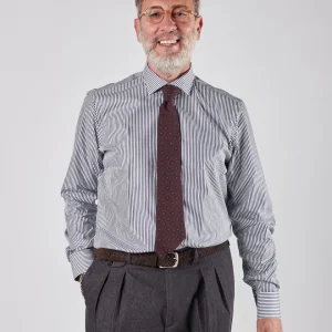 Camicia A|STORE a righe blu