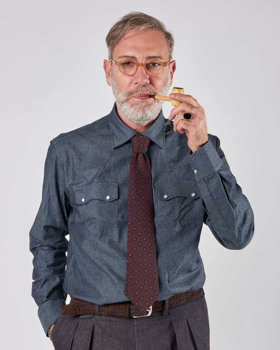 Camicia A|STORE in denim texana - immagine 2