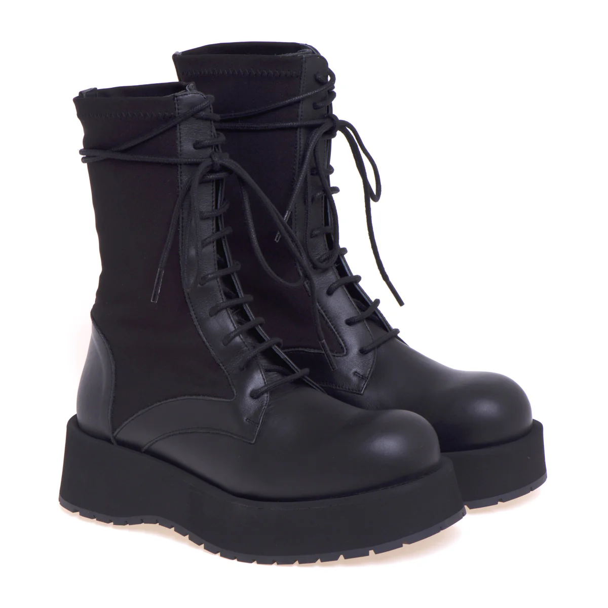 Anfibio Paloma Barcelò in pelle e tessuto stretch - immagine 3