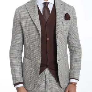 Giacca in lino Tramata Slim Fit