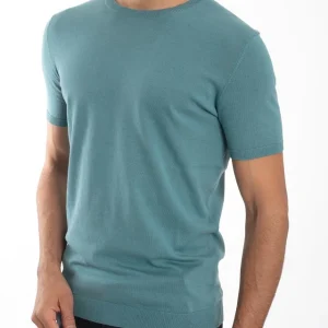 Girocollo in filo maniche corte