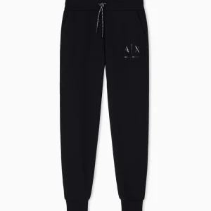 Pantalone Felpa Con Logo Maculato Donna