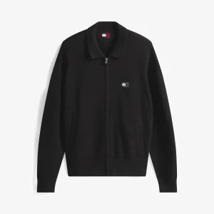 Maglione Collo Camicia Con Zip Uomo