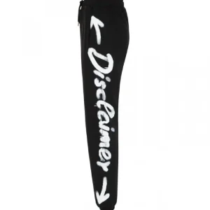 Pantalone Felpa Stampa Laterale Donna