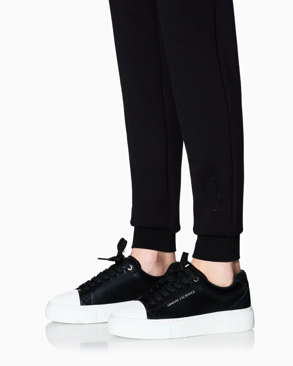 Pantalone Felpa Logo Fondo Strass Donna - immagine 3