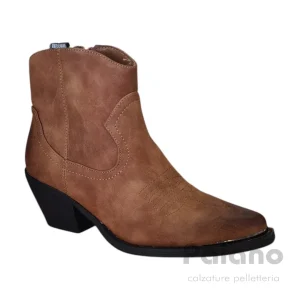 Americanino 421×96 cuoio tronchetto camperos texano basso