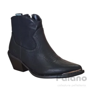 Americanino 421×96 nero tronchetto camperos texano basso