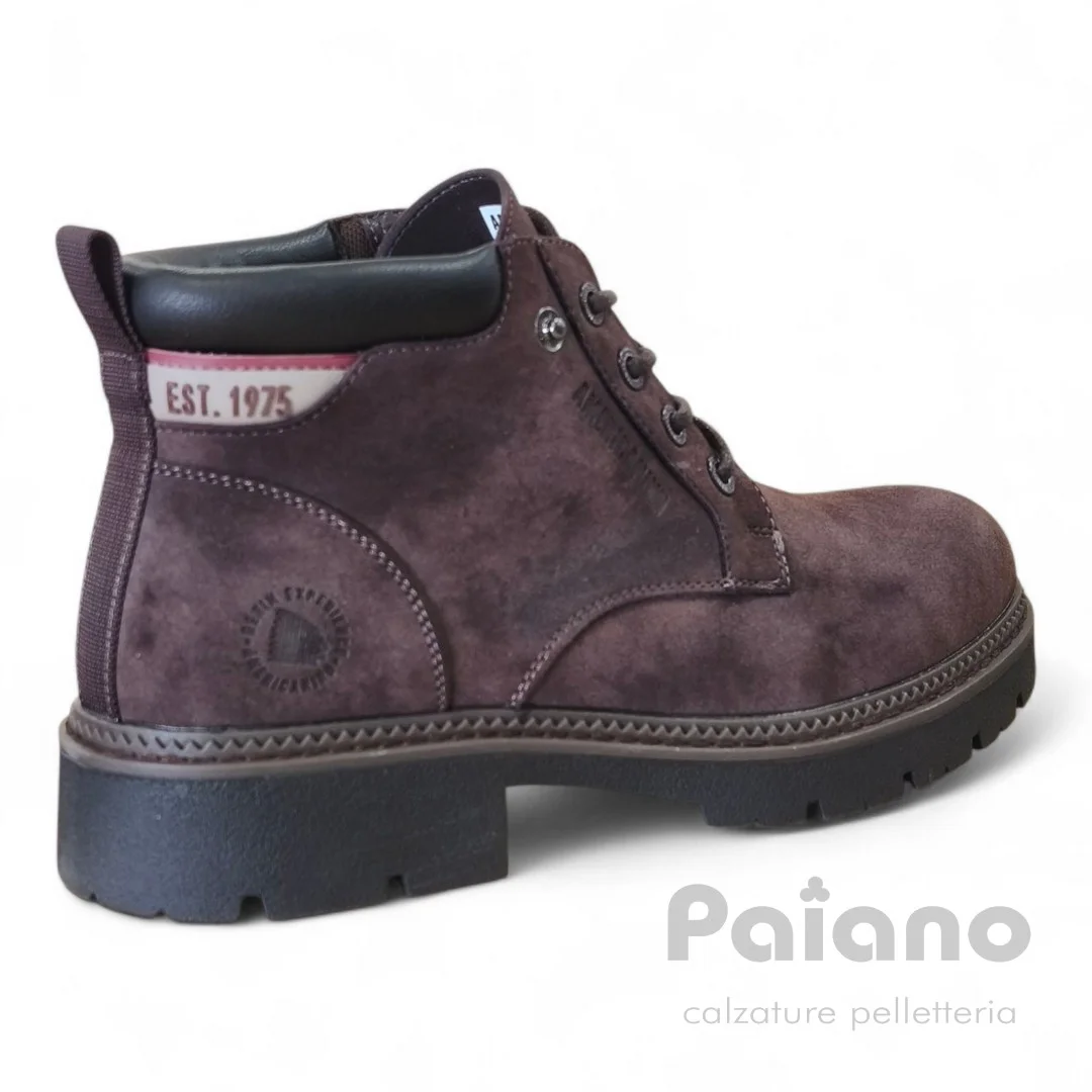 Americanino 521×60 marrone stivaletti allacciato da uomo - immagine 4