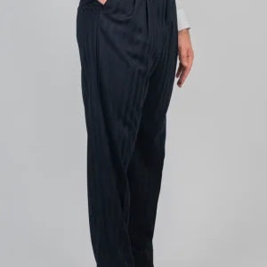 Pantalone GEKKO Rifinito - Blue Herringbone