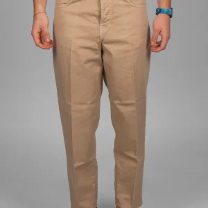 Pantalone AKIO Denim - Beige