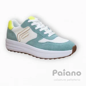 Fornarina Wanda sneakers camoscio sky