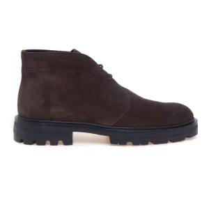 Polacco Hogan H673 in camoscio con suola in gomma