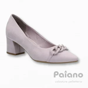 Dècolletè Marco Tozzi 22403 lavanda microfibra tacco 50 largo a punta