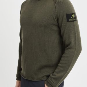 Maglia a girocollo Premiata in lana con logo ricamato