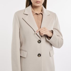 Cappotto monopetto Kaos Jeans in poliviscosa