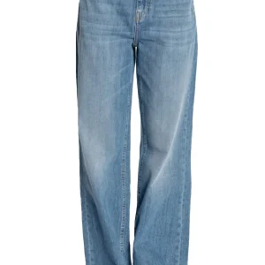 Jeans Kaos a palazzo lavaggio medio con borchie