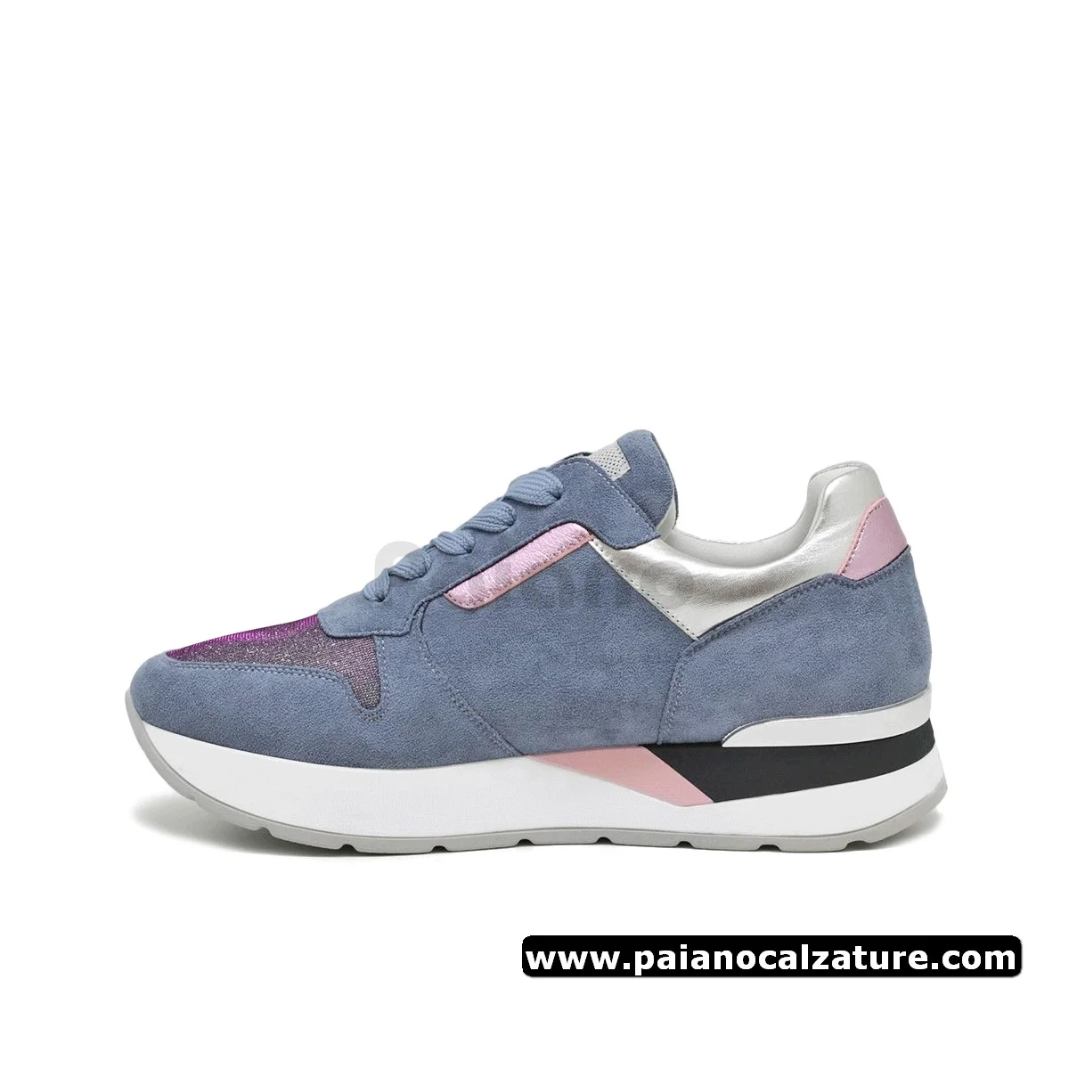Queen Helena x24-12 blu sneakers da donna - immagine 4