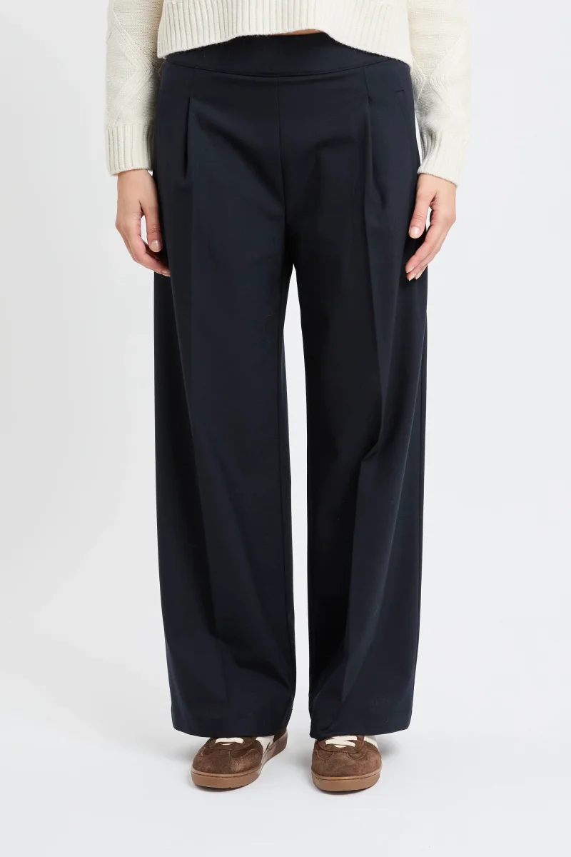 Pantalone a palazzo Semicouture in misto lana - immagine 3