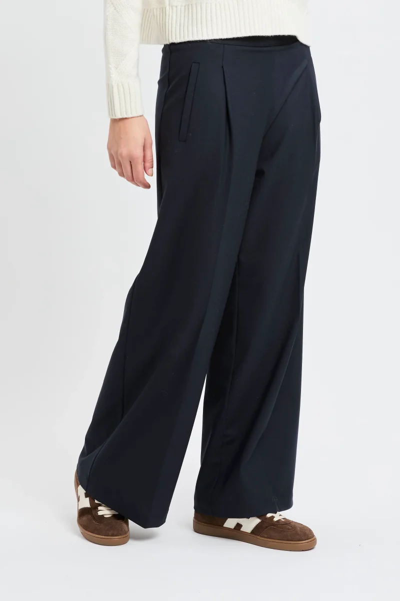 Pantalone a palazzo Semicouture in misto lana - immagine 5