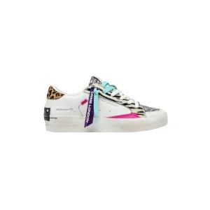 Sneakers Leopardato e Brillantini Donna