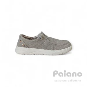 Americanino 618×00 tessuto sabbia modello dude allacciato