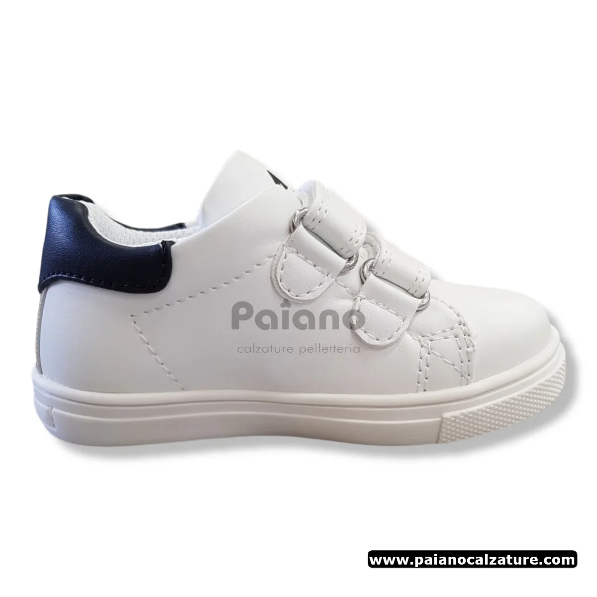 Sneakers Asso 13232 bianco pelle strappi - immagine 5