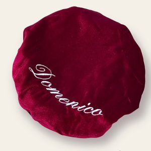 Basco velluto bordeaux