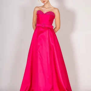 Abito cerimonia fucsia