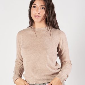 Maglia A|STORE girocollo beige
