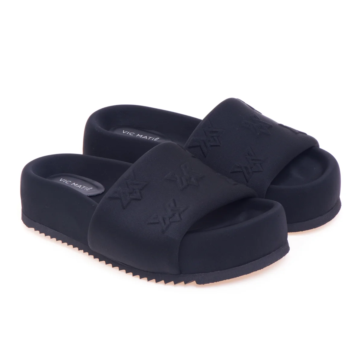 Ciabatta Bubble Vic Matiè in tessuto con platform - immagine 3