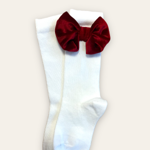 Calzini con fiocco