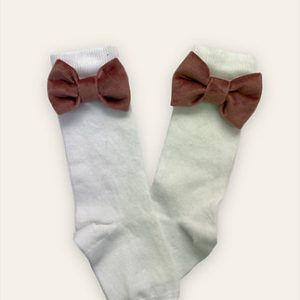 Calzini con fiocco