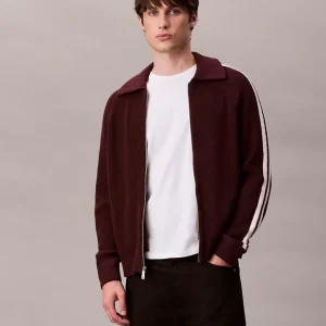 Giacca In Maglia Collo Camicia Uomo