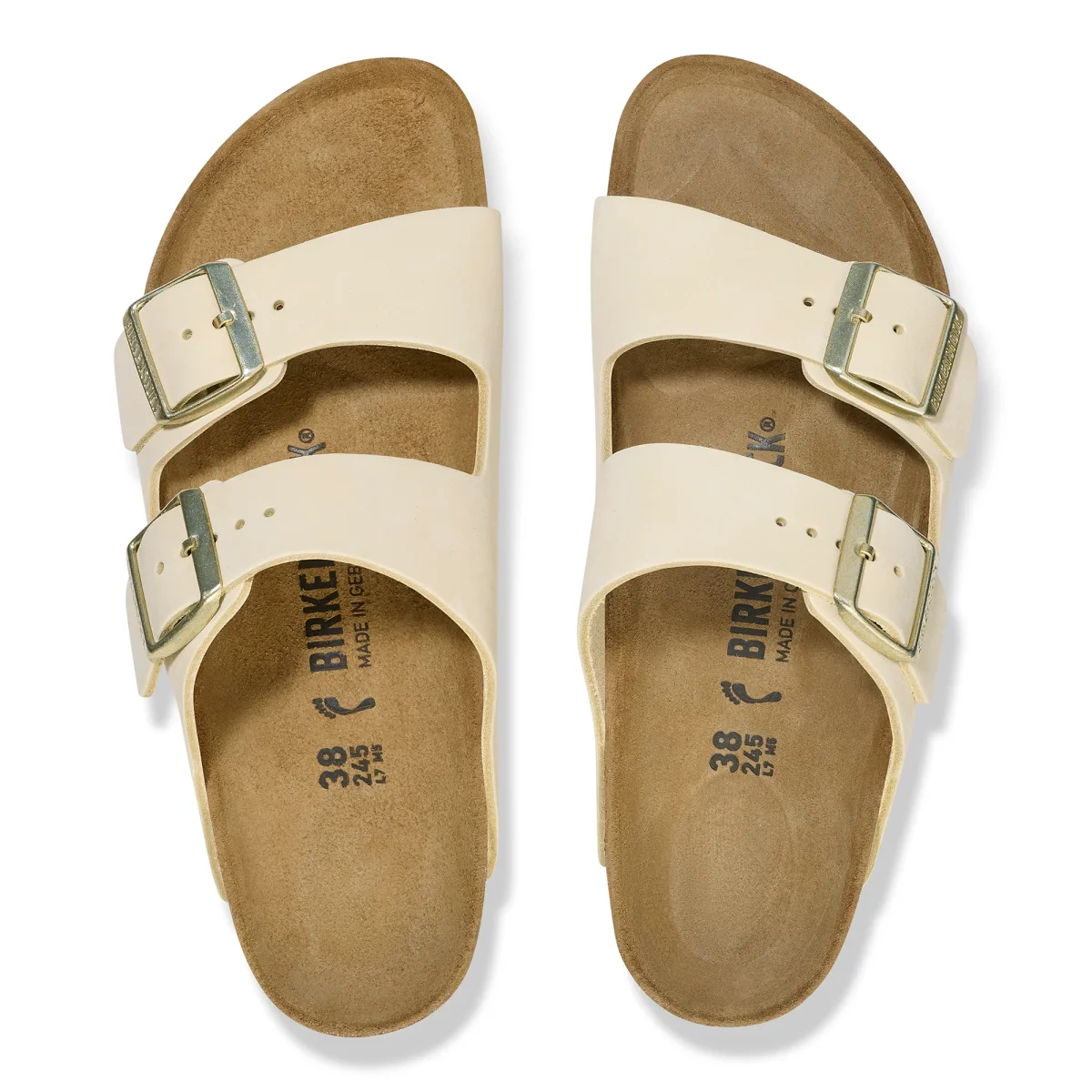 Ciabatta Birkenstock Arizona in nabuck - immagine 4