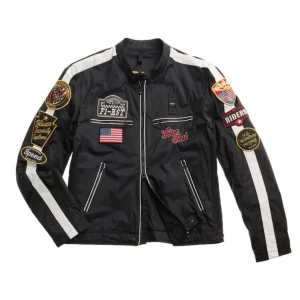 Giubbino Corto Con Multi Stemmi Uomo