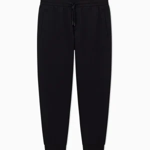 Pantalone In Felpa Ricamo Retro Uomo